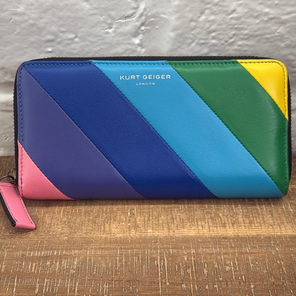 Kurt Geiger Multicolor Leather Wallet 🌈 - Picture 7 of 17